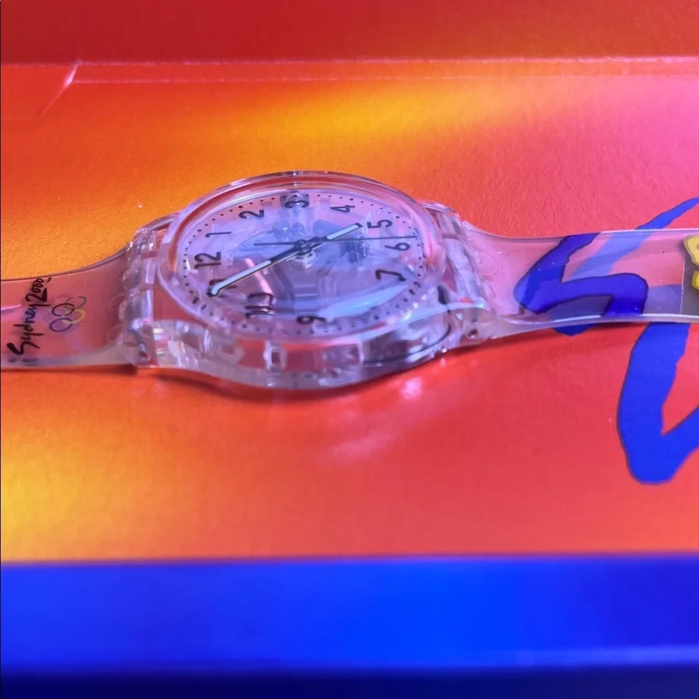 Vintage 2000 Swatch Watch Commemorative 2000 SYDNEY OLYMPICS